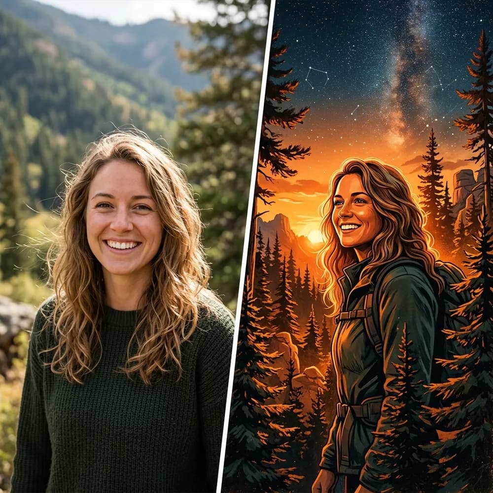 How to turn image into Stranger Poster style