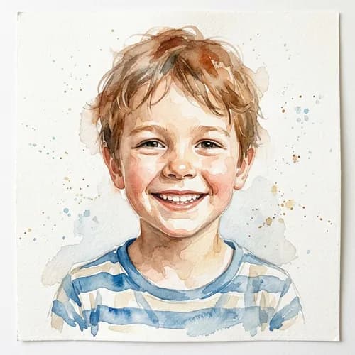 Watercolor Splash style example
