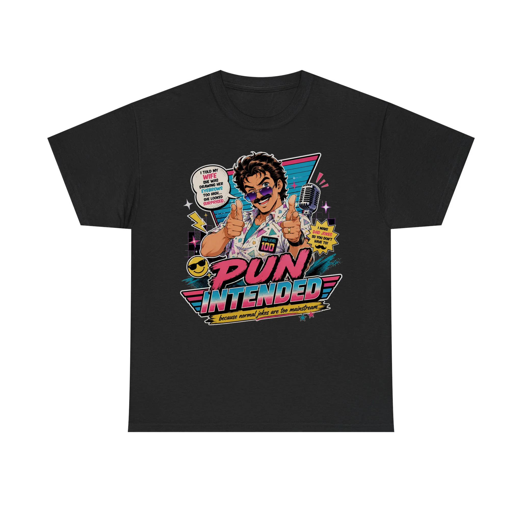 Funny Dad Jokes Retro Anime Shirt