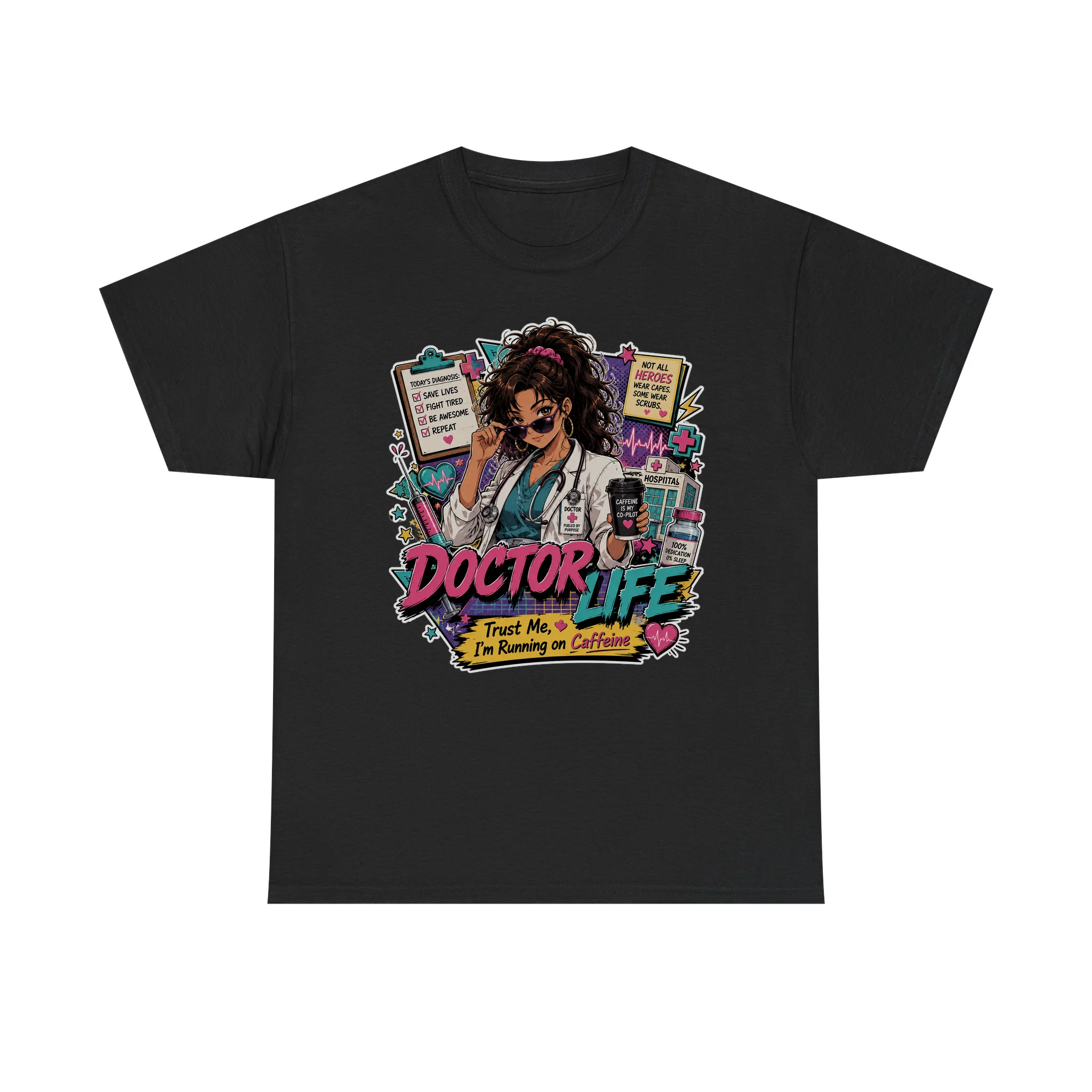 Funny Doctor Retro Anime Shirt