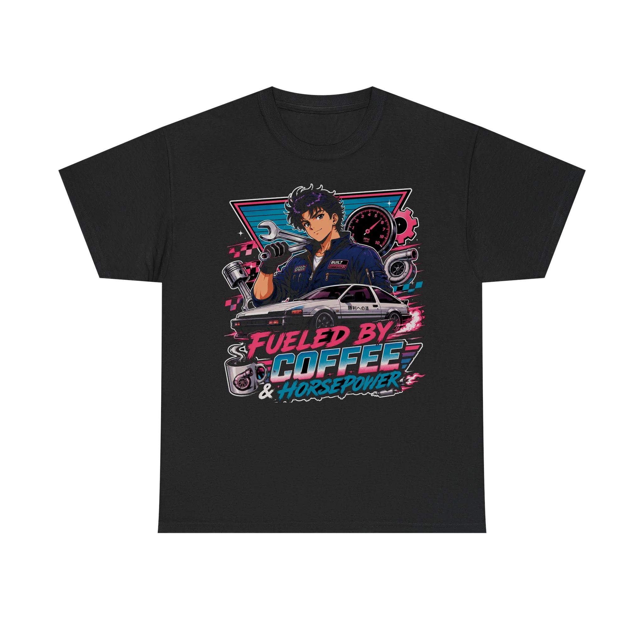 Funny Mechanic Retro Anime Shirt