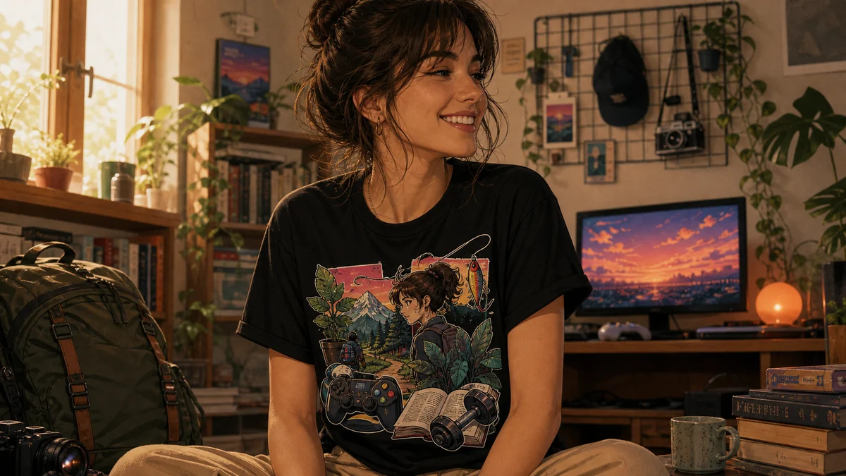 Retro Anime Hobby Shirts