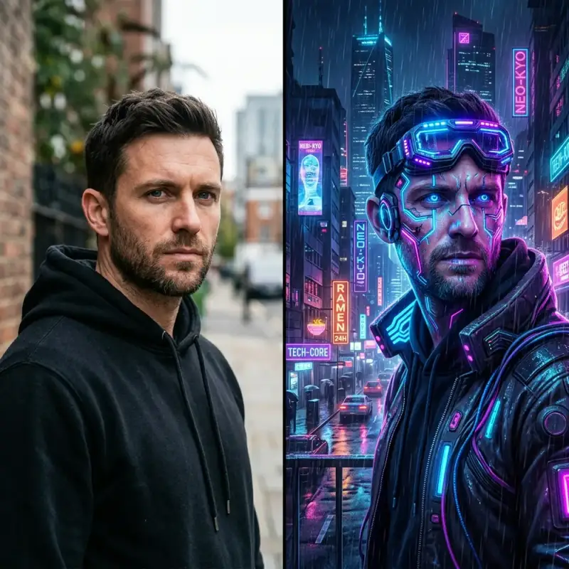 GTA loading screen filter before and after transformation